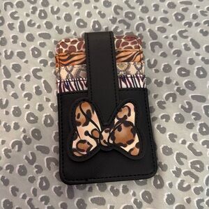 Disney animal print card holder